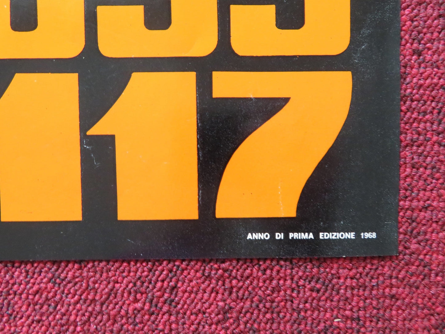 OSS 117 MURDER FOR SALE - B ITALIAN FOTOBUSTA POSTER DOUBLE AGENT GAVIN 1968 Rendezvous Cinema Movie posters