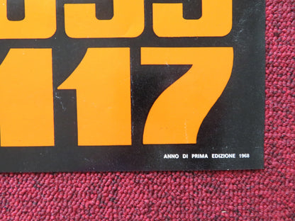 OSS 117 MURDER FOR SALE - B ITALIAN FOTOBUSTA POSTER DOUBLE AGENT GAVIN 1968 Rendezvous Cinema Movie posters