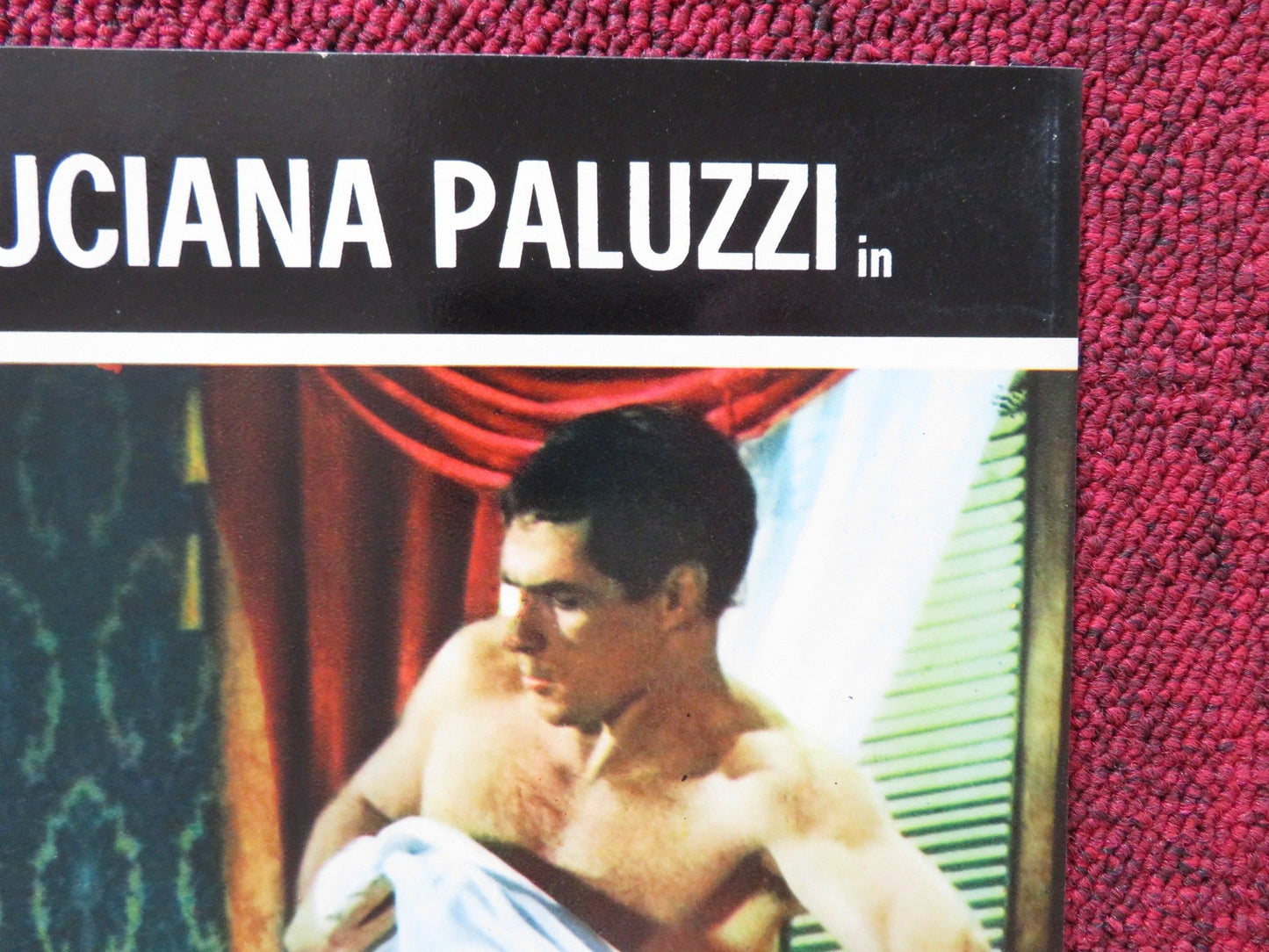 OSS 117 MURDER FOR SALE - C ITALIAN FOTOBUSTA POSTER DOUBLE AGENT GAVIN 1968 Rendezvous Cinema Movie posters