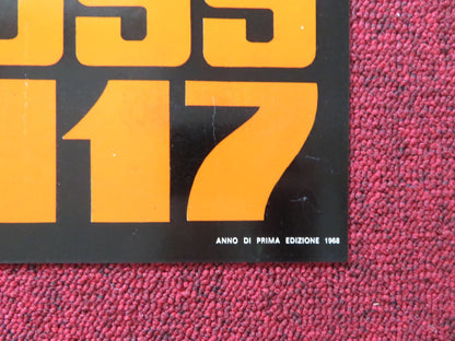 OSS 117 MURDER FOR SALE - G ITALIAN FOTOBUSTA POSTER DOUBLE AGENT GAVIN 1968 Rendezvous Cinema Movie posters