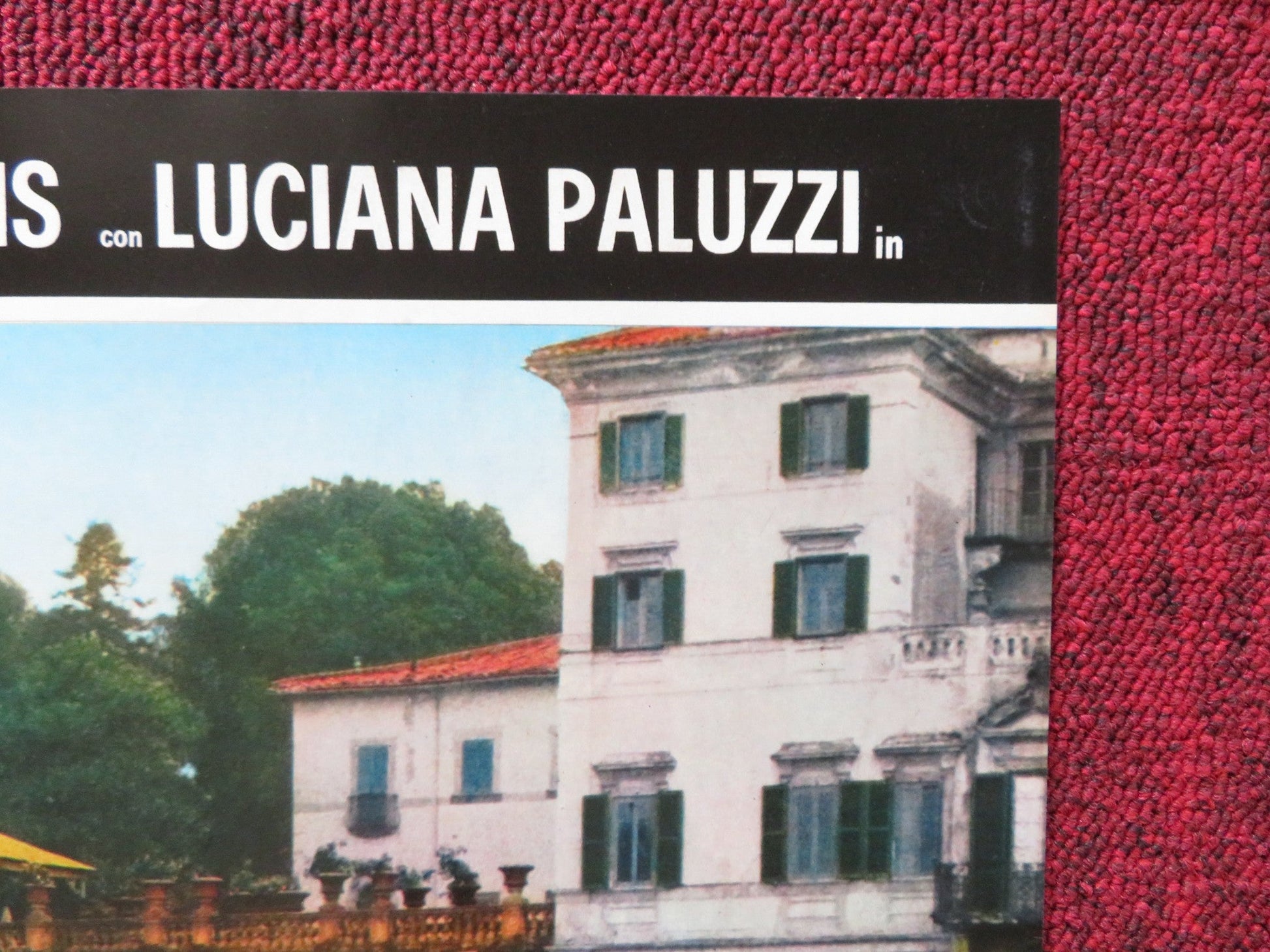 OSS 117 MURDER FOR SALE - J ITALIAN FOTOBUSTA POSTER DOUBLE AGENT GAVIN 1968 Rendezvous Cinema Movie posters