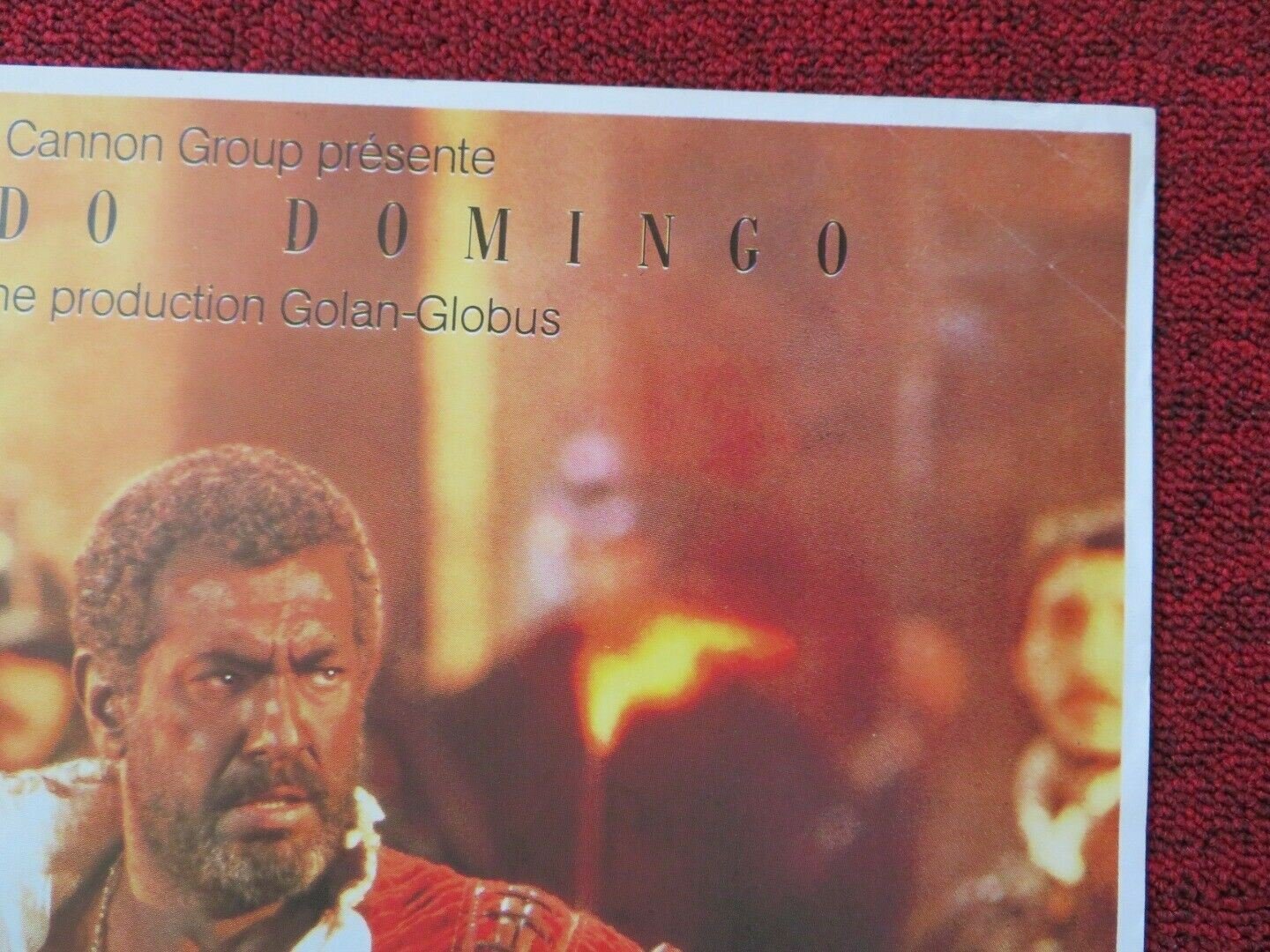 OTELLO FRENCH (15.5"x 21") POSTER CANON PLÁCIDO DOMINGO 1986 Movie posters