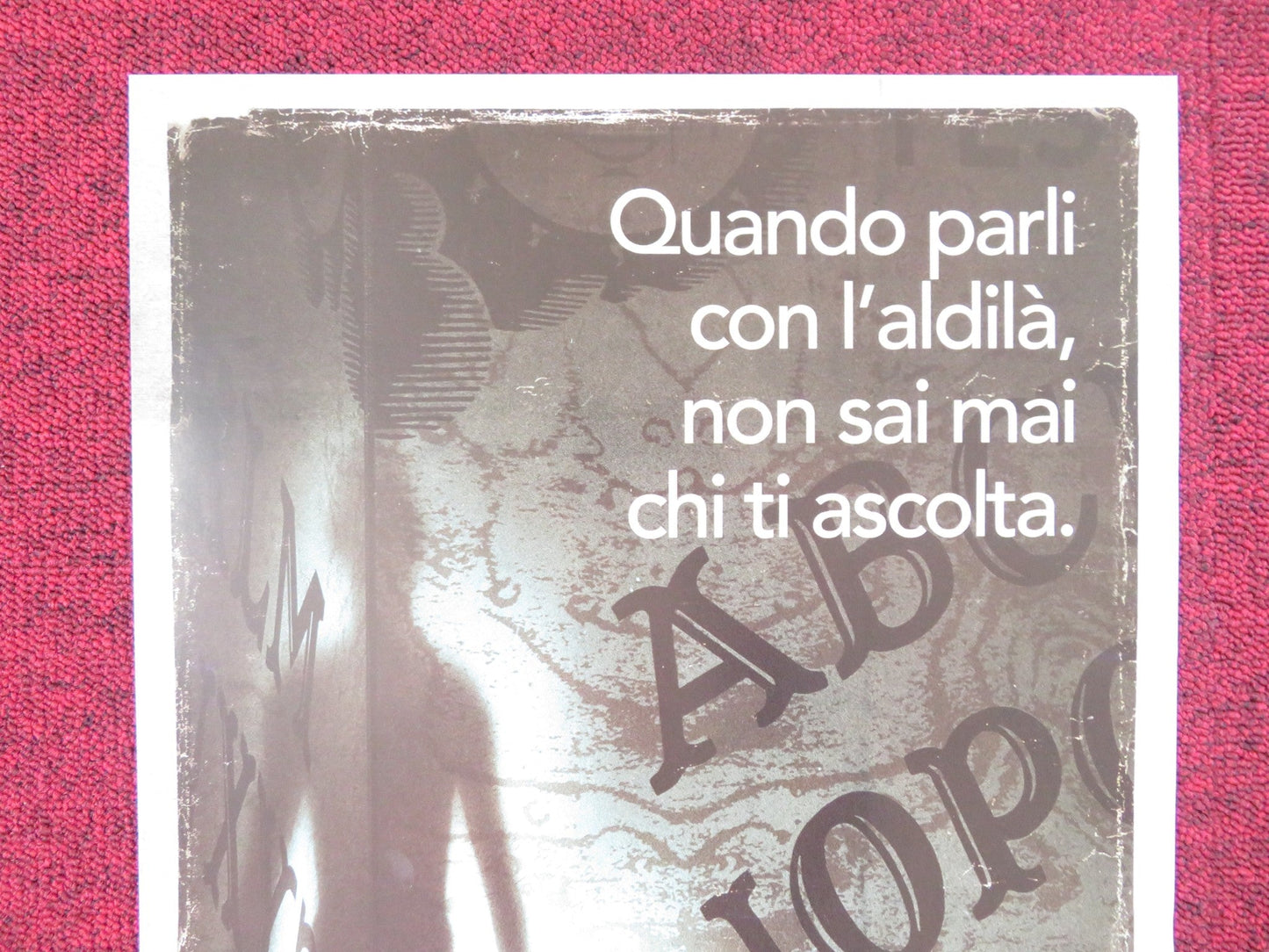 OUIJA: ORIGIN OF EVIL ITALIAN LOCANDINA POSTER ANNALISE BASSO E. REASER 2016 Rendezvous Cinema Movie posters