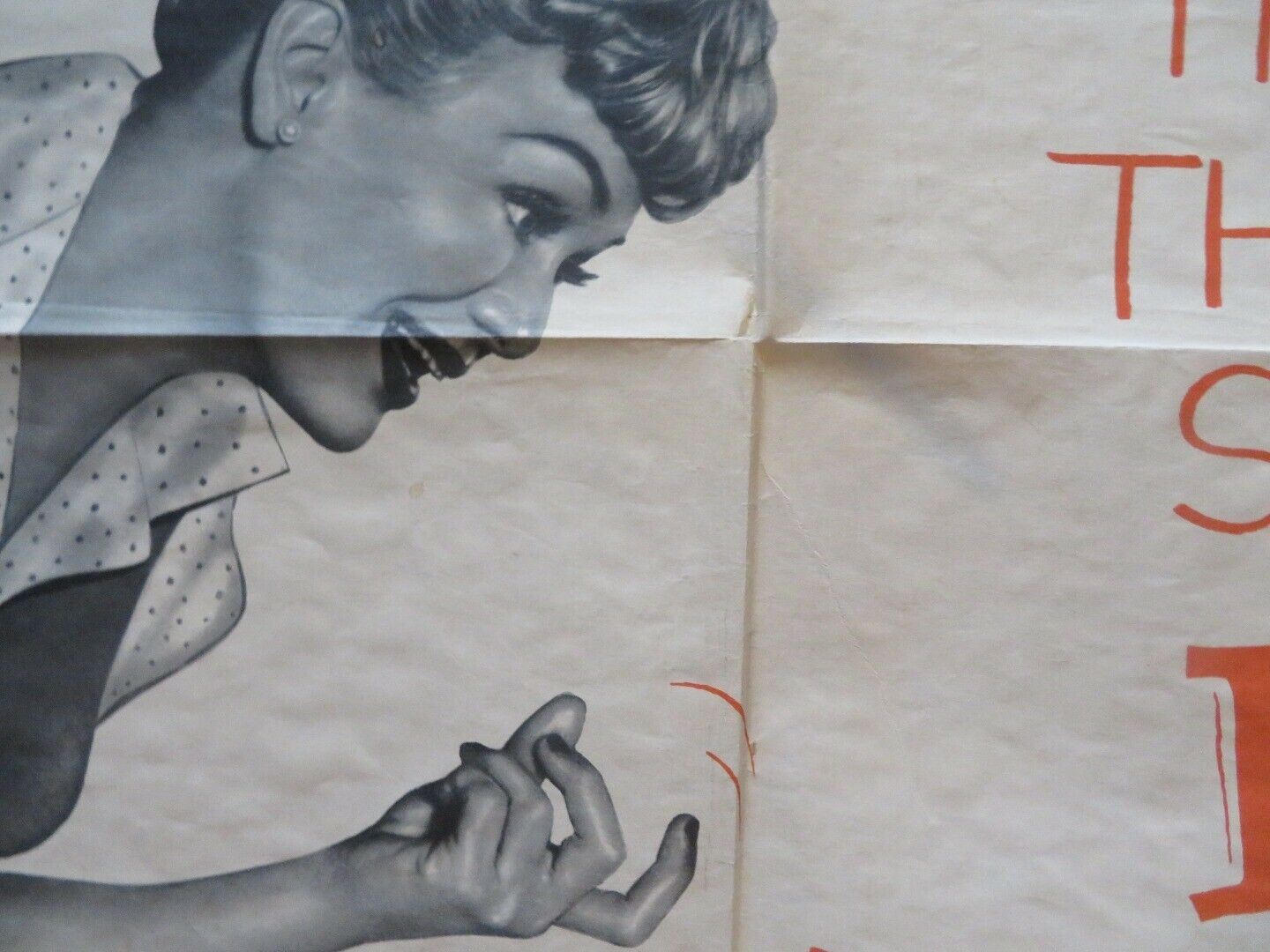 OUR MISS BROOKS FOLDED US ONE SHEET POSTER EVE ARDEN GALE GORDON 1956 Movie posters