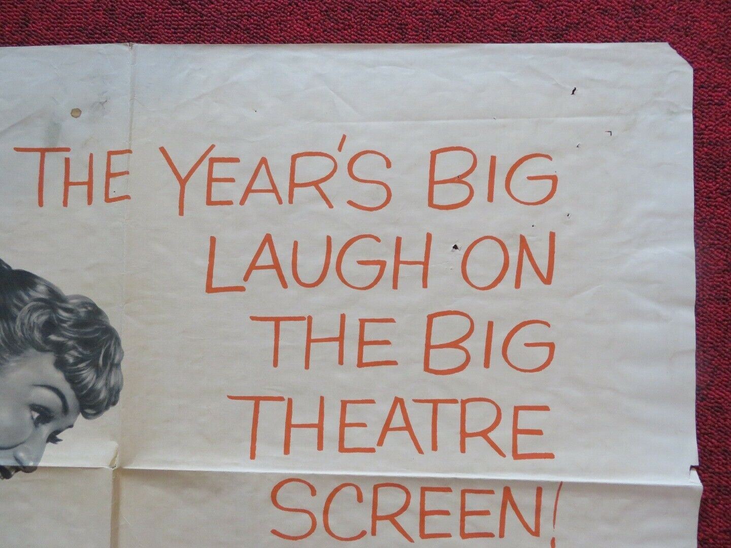 OUR MISS BROOKS FOLDED US ONE SHEET POSTER EVE ARDEN GALE GORDON 1956 Movie posters