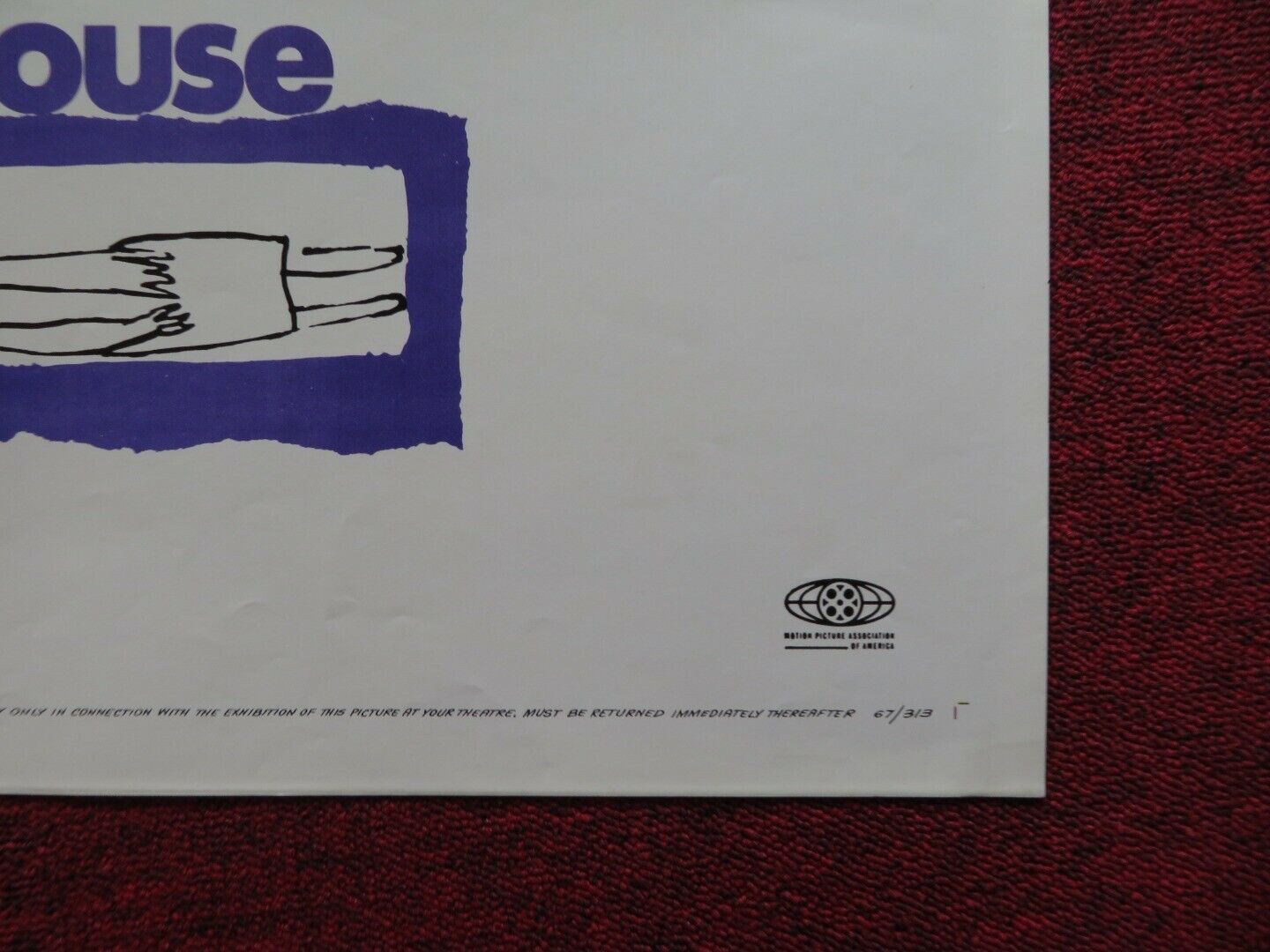 OUR MOTHER'S HOUSE FOLDED US ONE SHEET POSTER DIRK BOGARDE JACK CLAYTON 1967 Movie posters