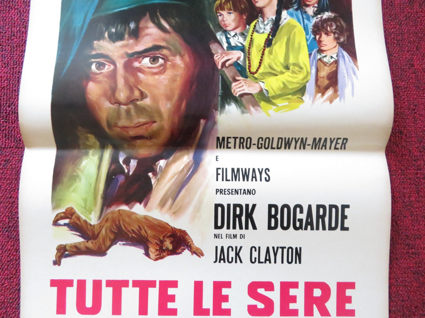 OUR MOTHER'S HOUSE ITALIAN LOCANDINA POSTER DIRK BOGARDE MARGARET LECLERE 1967 Rendezvous Cinema Movie posters