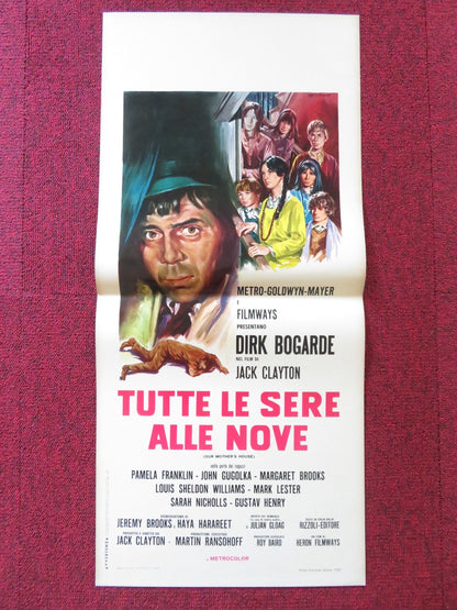 OUR MOTHER'S HOUSE ITALIAN LOCANDINA POSTER DIRK BOGARDE MARGARET LECLERE 1967 Rendezvous Cinema Movie posters