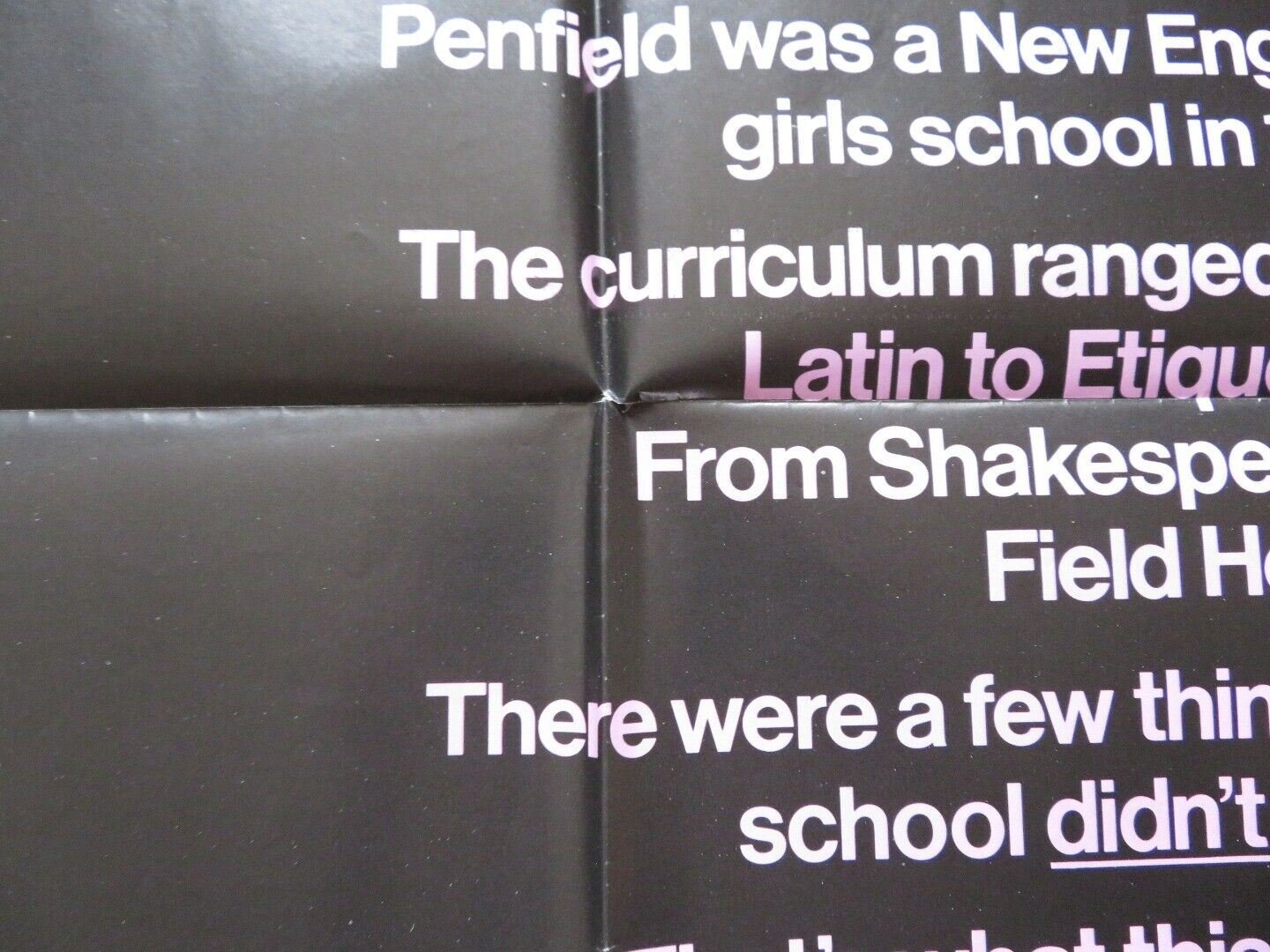 OUR TIME FOLDED US ONE SHEET POSTER PAMELA SUE MARTIN BETY SLADE 1974 Movie posters