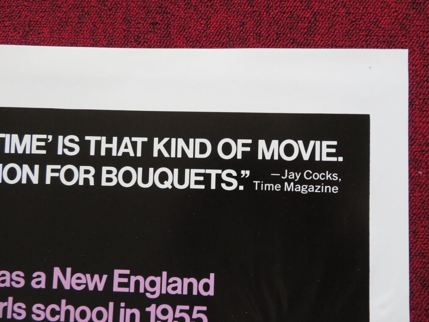 OUR TIME FOLDED US ONE SHEET POSTER PAMELA SUE MARTIN BETY SLADE 1974 Movie posters