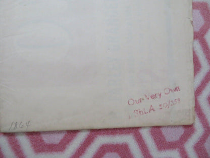 OUR VERY OWN FOLDED US ONE SHEET POSTER ANN BLYTH FARLEY GRANGER 1950 Movie posters