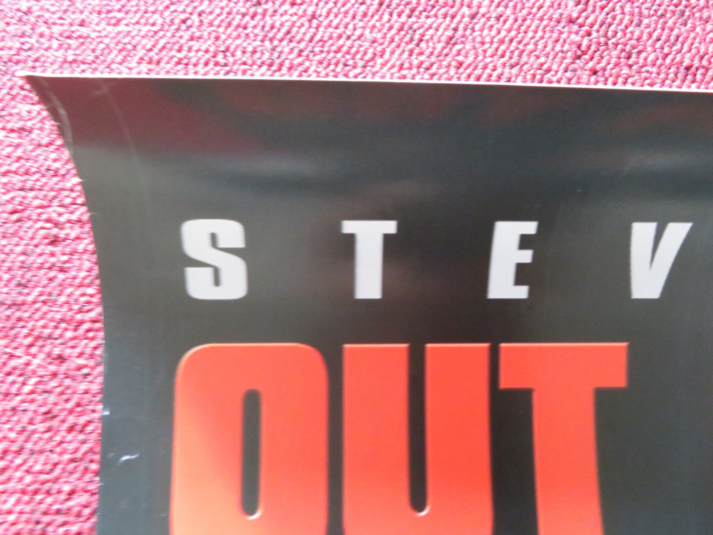 OUT FOR A KILL VHS VIDEO POSTER STEVEN SEGAL 2003 Rendezvous Cinema Movie posters