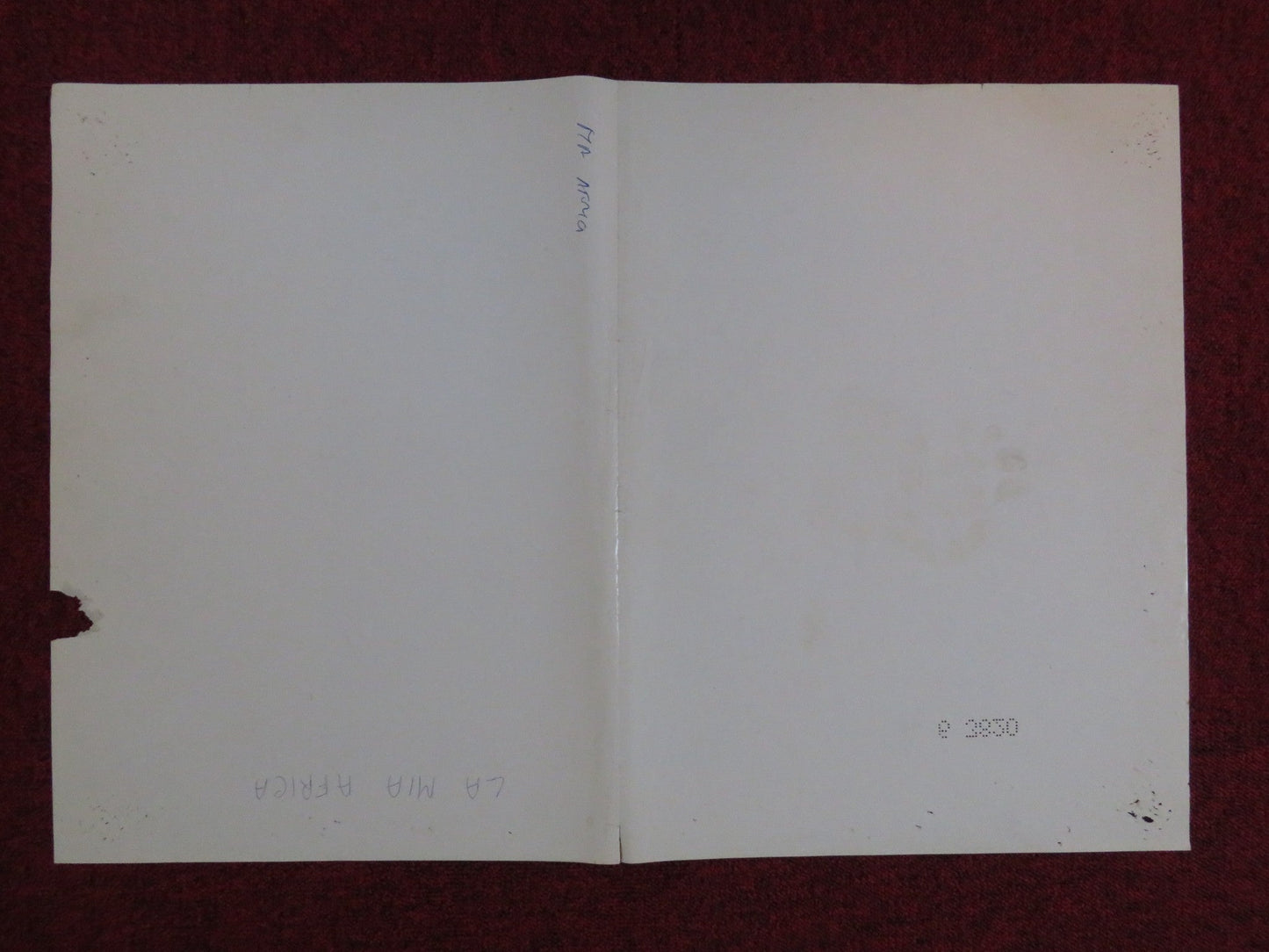 OUT OF AFRICA - B ITALIAN FOTOBUSTA POSTER ROBERT REDFORD MERYL STREEP 1985 Rendezvous Cinema Movie posters