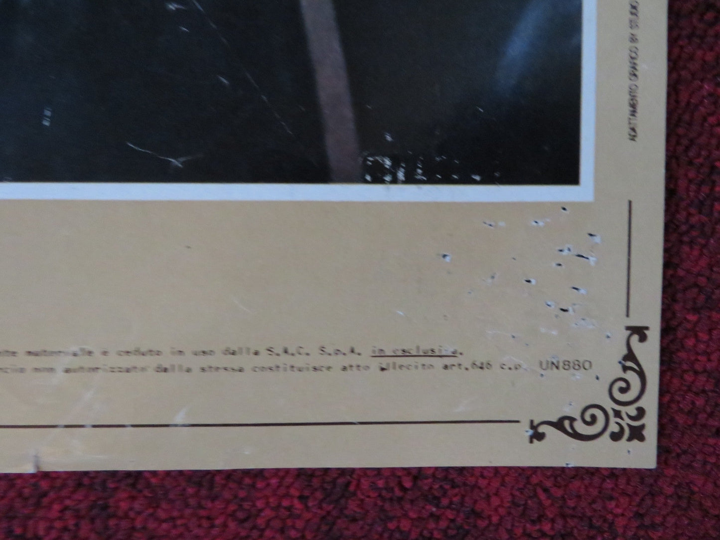 OUT OF AFRICA - B ITALIAN FOTOBUSTA POSTER ROBERT REDFORD MERYL STREEP 1985 Rendezvous Cinema Movie posters