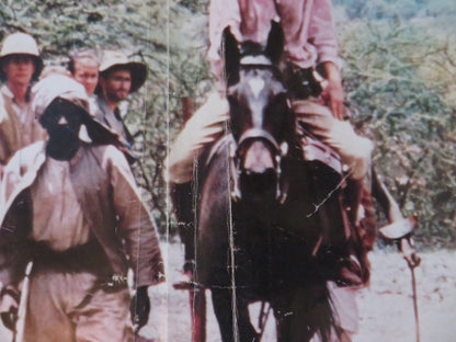 OUT OF AFRICA - C ITALIAN FOTOBUSTA POSTER ROBERT REDFORD MERYL STREEP 1985 Rendezvous Cinema Movie posters