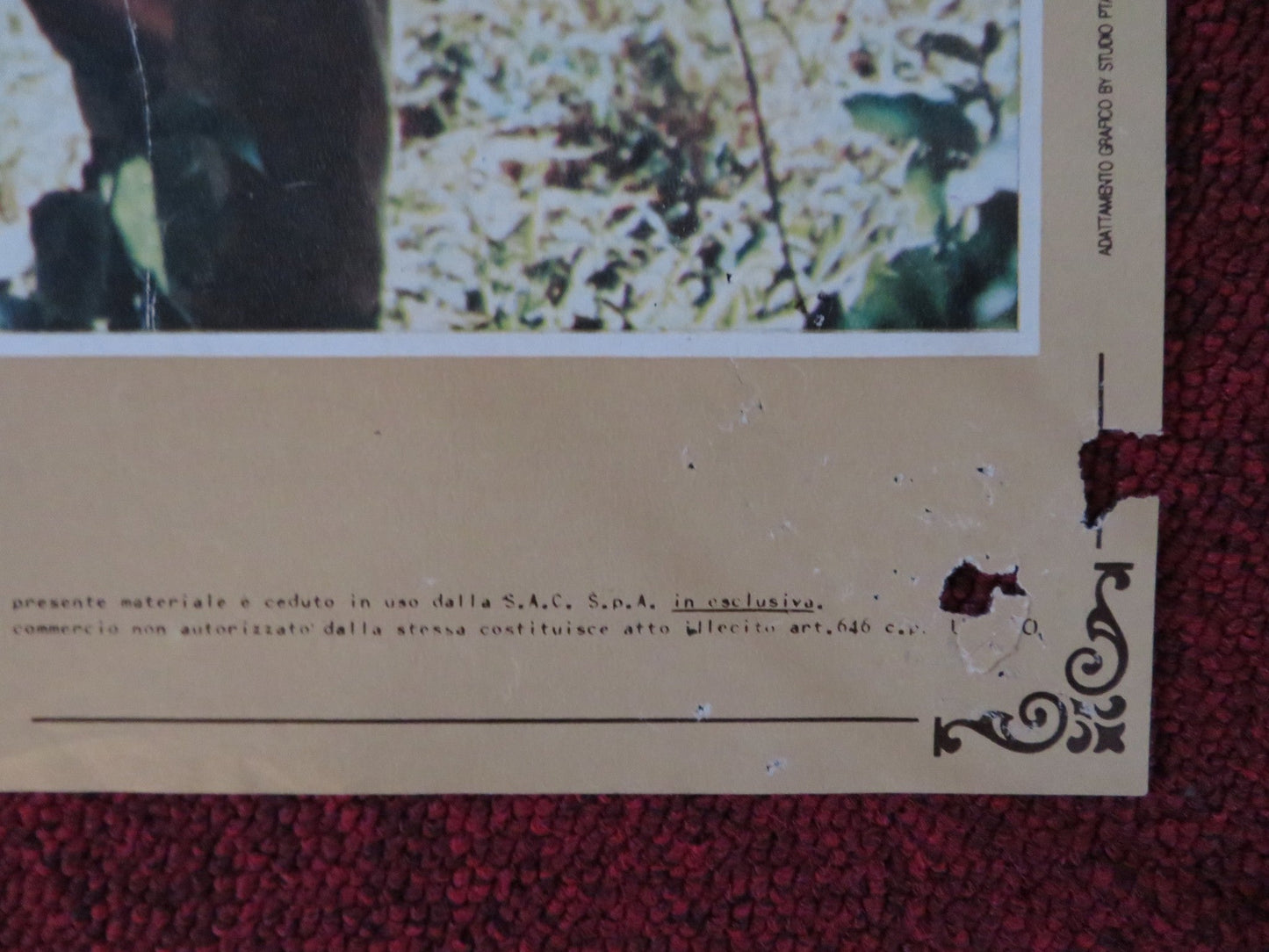 OUT OF AFRICA - H ITALIAN FOTOBUSTA POSTER ROBERT REDFORD MERYL STREEP 1985 Rendezvous Cinema Movie posters