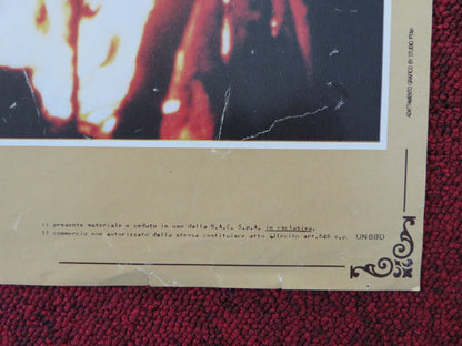 OUT OF AFRICA ITALIAN FOTOBUSTA POSTER ROBERT REDFORD MERYL STREEP 1985 Rendezvous Cinema Movie posters