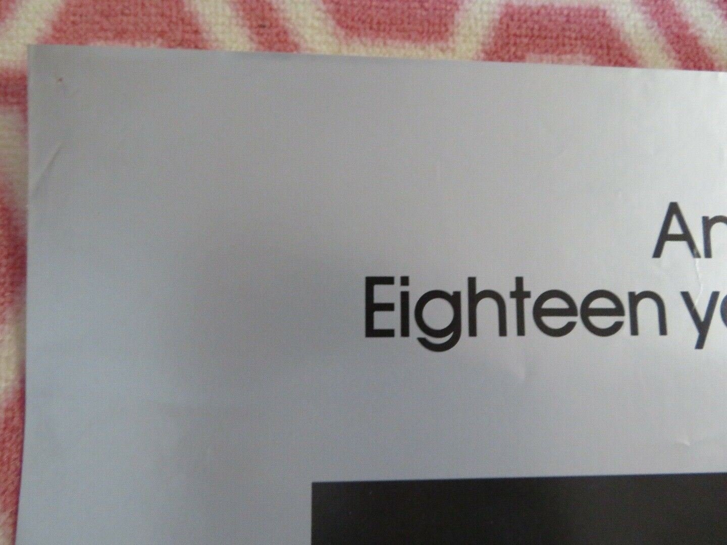 OUT OF BOUNDS US ONE SHEET POSTER ANTHONY MICHAEL JENNY WRIGHT 1986 Movie posters