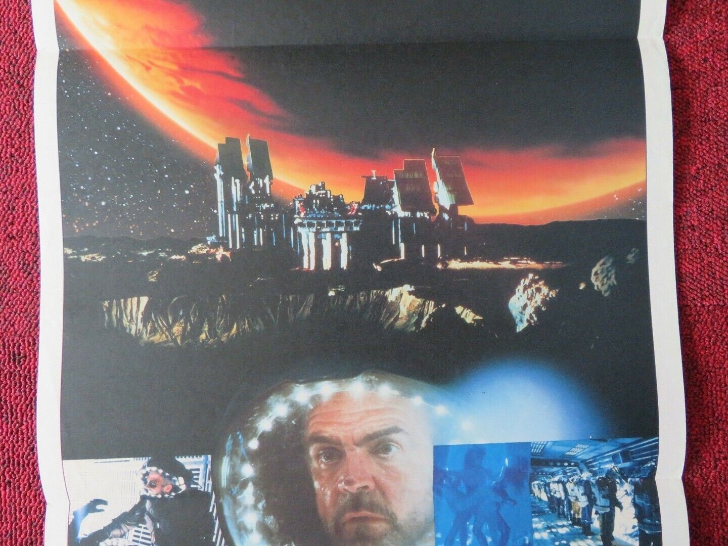 OUTLAND FOLDED AUSTRALIAN DAYBILL POSTER SEAN CONNERY PETER BOYLE 1981 Rendezvous Cinema Movie posters
