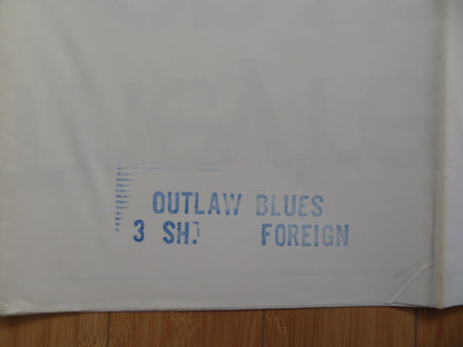 OUTLAW BLUES US 3 SHEET POSTER PETER FONDA SUSAN SAINT JAMES 1977 Rendezvous Cinema Movie posters