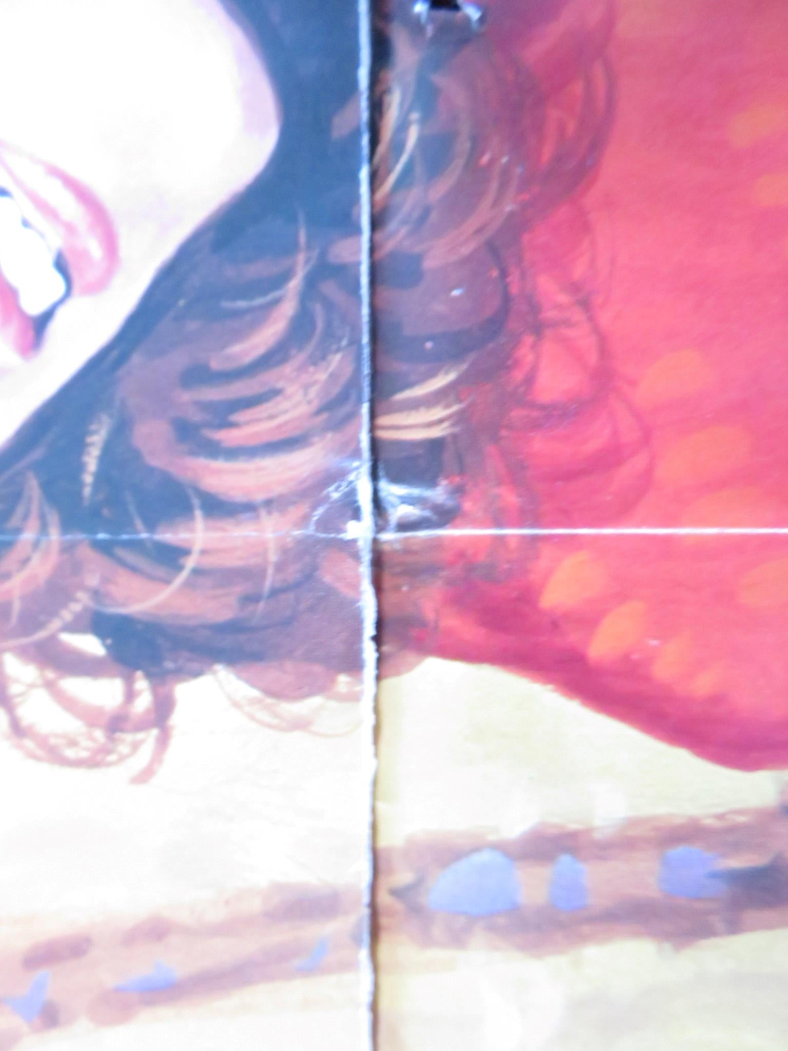 OUTRAGEOUS FORTUNE FOLDED US ONE SHEET POSTER BETTE MIDLER SHELLEY LONG 1987 Rendezvous Cinema Movie posters