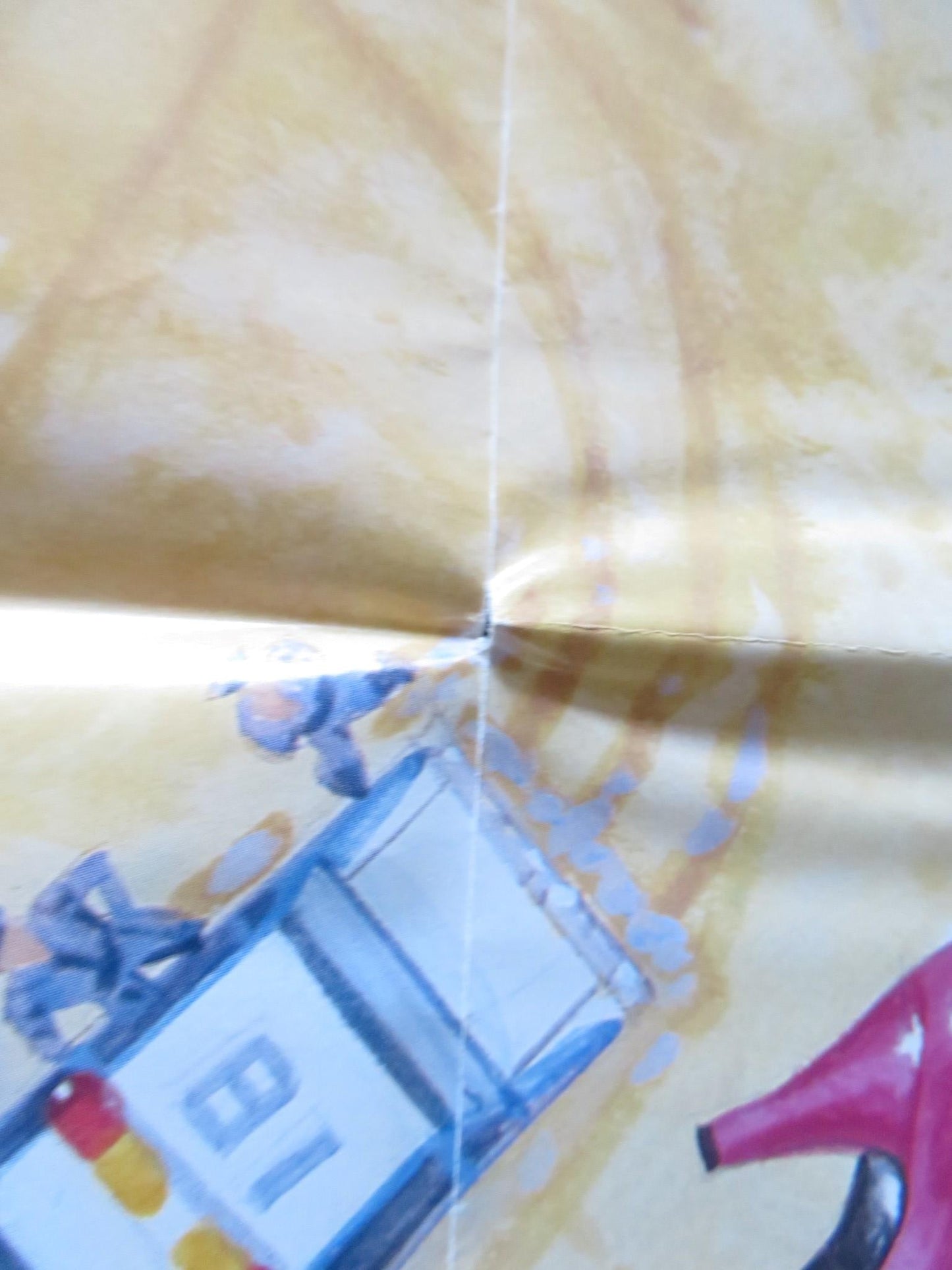 OUTRAGEOUS FORTUNE FOLDED US ONE SHEET POSTER BETTE MIDLER SHELLEY LONG 1987 Rendezvous Cinema Movie posters