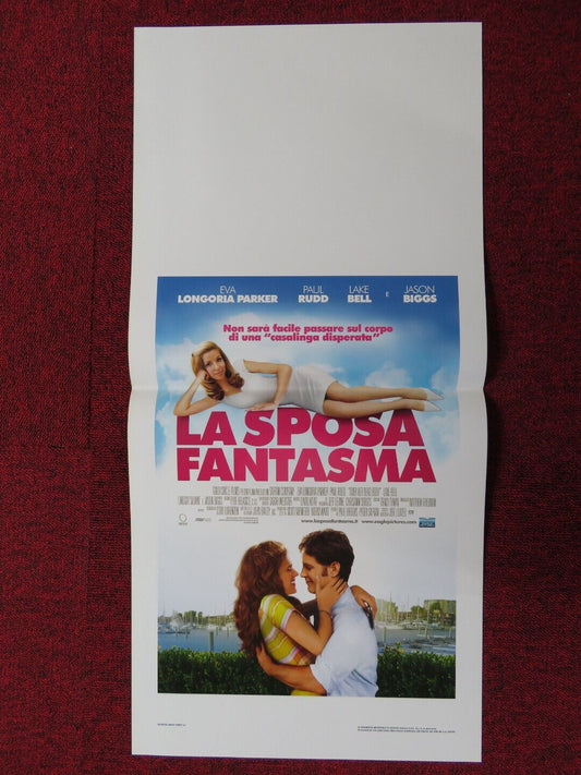 OVER HER DEAD BODY ITALIAN LOCANDINA (27.5"x13") POSTER E LONGORIA P RUDD 2008 Movie posters