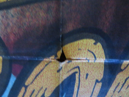 OVER THE BORDER ONE FOLDED US ONE SHEET POSTER JOHNNY MACK BROWN W. WALDRON 1950 Movie posters