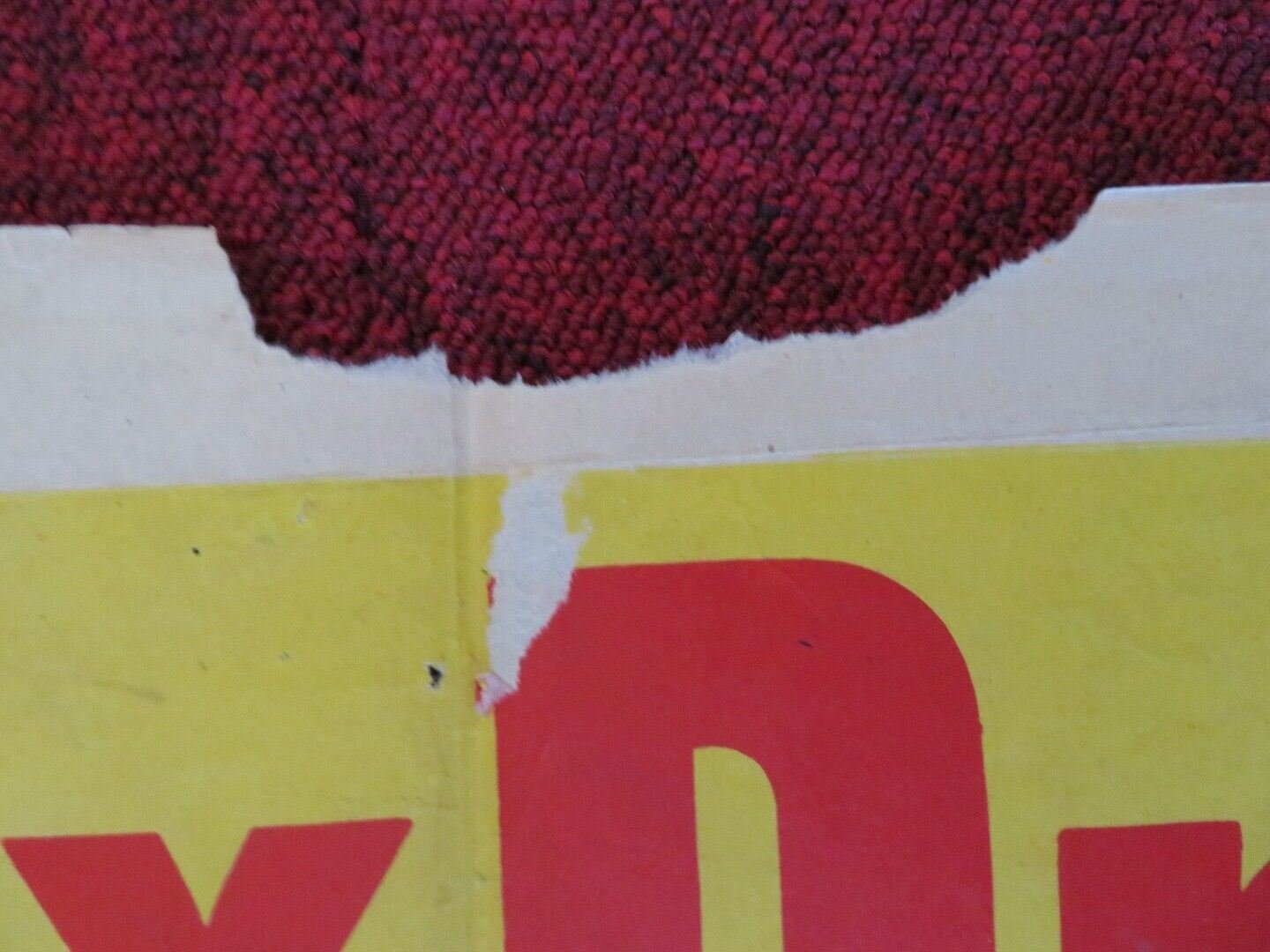 OVER THE BORDER ONE FOLDED US ONE SHEET POSTER JOHNNY MACK BROWN W. WALDRON 1950 Movie posters