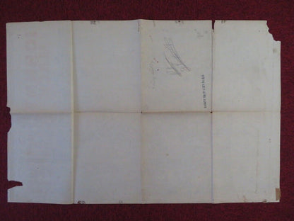 OVER THE BORDER ONE FOLDED US ONE SHEET POSTER JOHNNY MACK BROWN W. WALDRON 1950 Movie posters