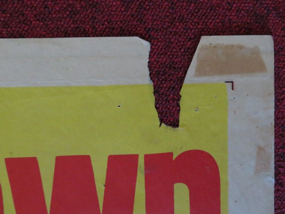 OVER THE BORDER ONE FOLDED US ONE SHEET POSTER JOHNNY MACK BROWN W. WALDRON 1950 Movie posters