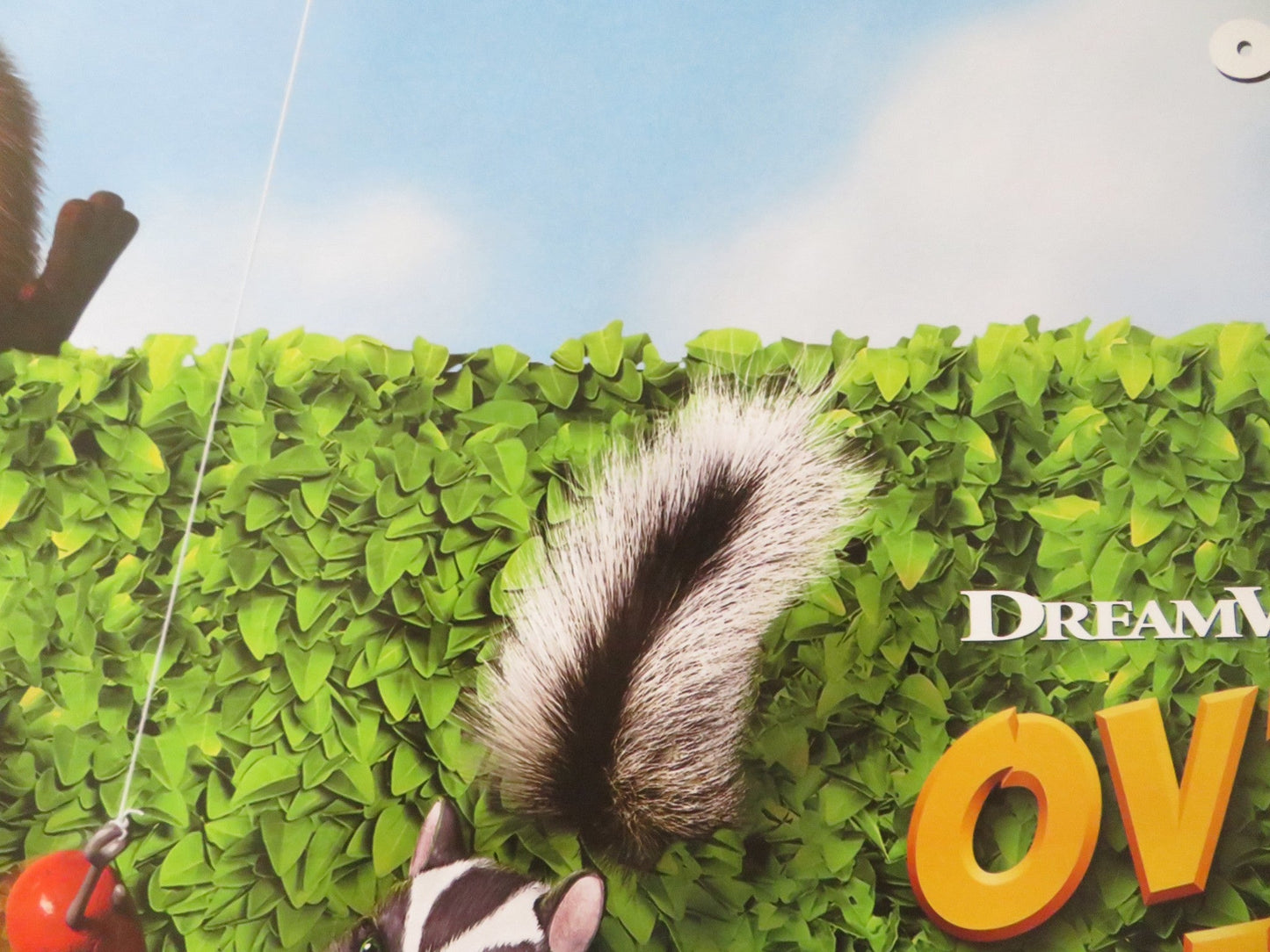OVER THE HEDGE - B UK QUAD ROLLED POSTER BRUCE WILLIS STEVE CARELL 2006 Rendezvous Cinema Movie posters