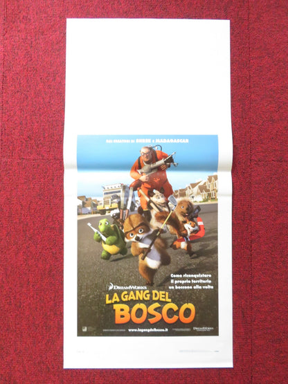 OVER THE HEDGE ITALIAN LOCANDINA POSTER BRUCE WILLIS STEVE CARELL 2006 Rendezvous Cinema Movie posters