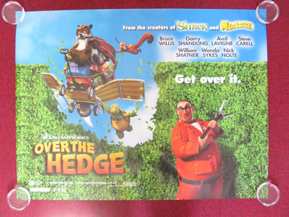 OVER THE HEDGE UK QUAD (30"x 40") ROLLED POSTER BRUCE WILLIS STEVE CARELL 2006 Rendezvous Cinema Movie posters