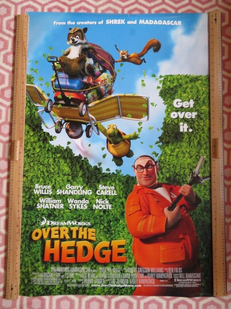 OVER THE HEDGE US ONE SHEET ROLLED POSTER BRUCE WILLIS NICK NOLTE 2006 - Rendezvous Cinema