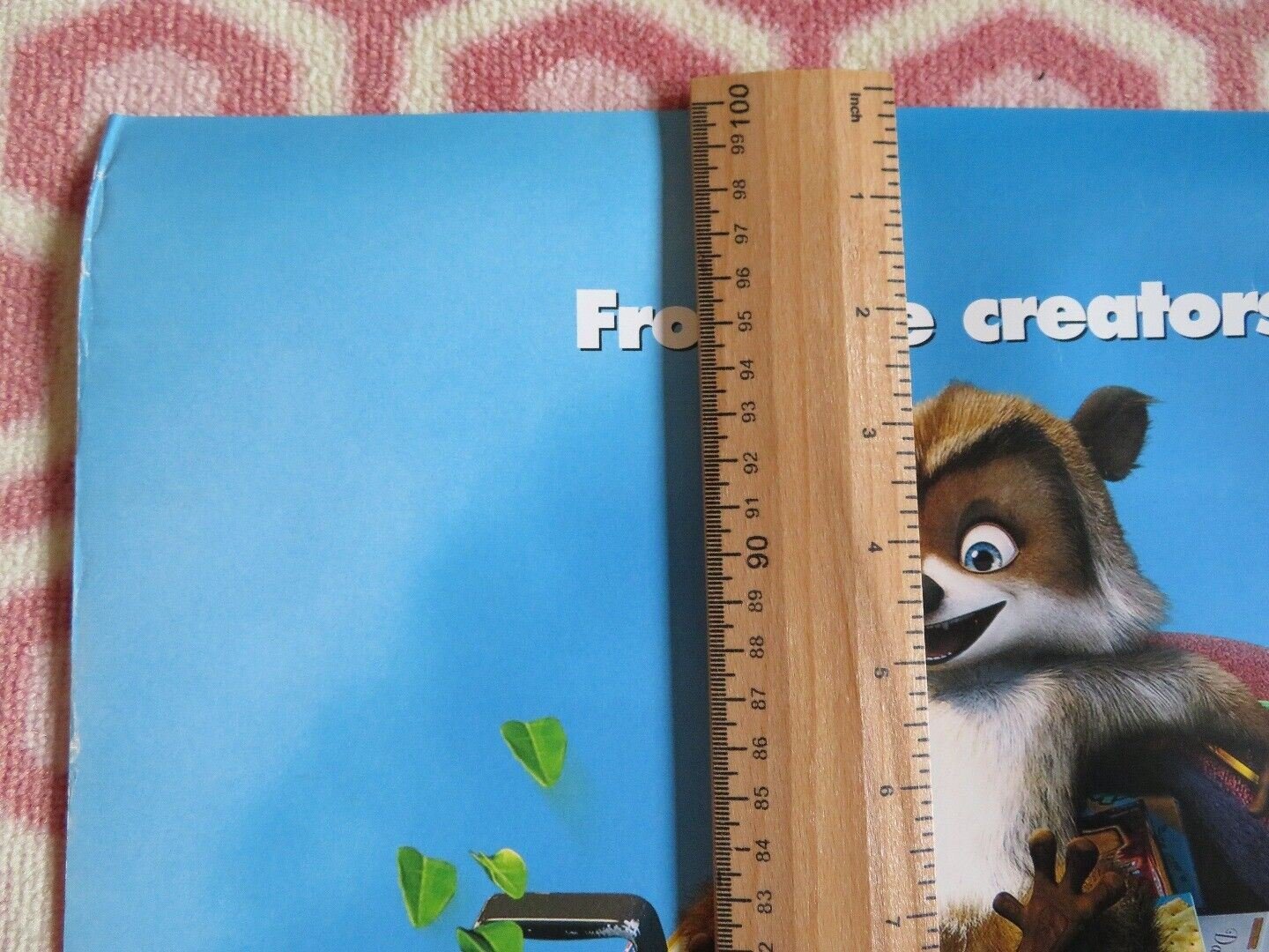 OVER THE HEDGE US ONE SHEET ROLLED POSTER BRUCE WILLIS NICK NOLTE 2006 - Rendezvous Cinema