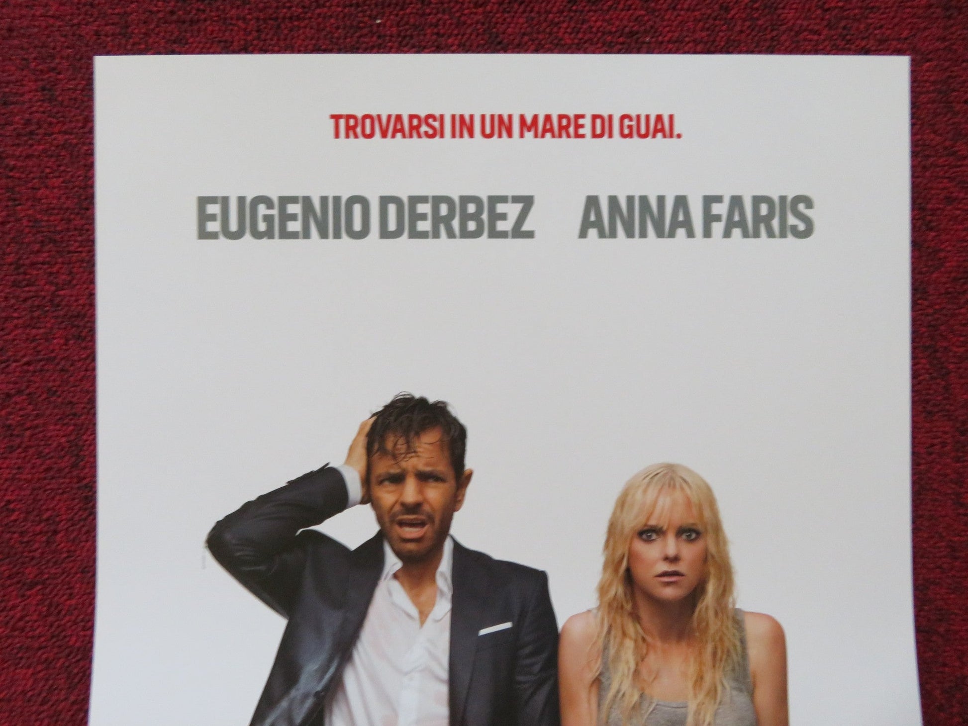 OVERBOARD ITALIAN LOCANDINA POSTER EUGEIO DERBEZ ANNA FARIS 2018 Rendezvous Cinema Movie posters