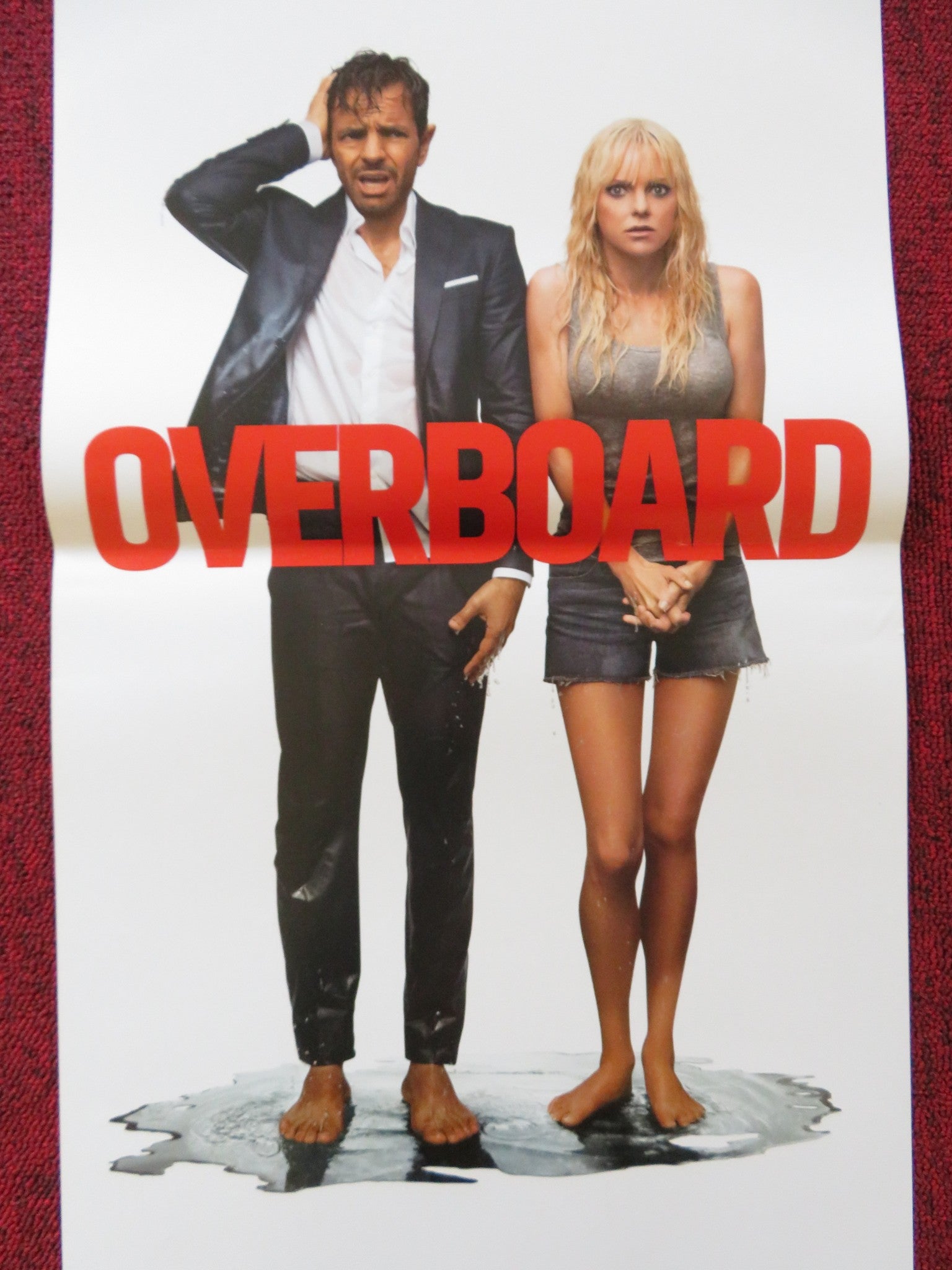 OVERBOARD ITALIAN LOCANDINA POSTER EUGEIO DERBEZ ANNA FARIS 2018 Rendezvous Cinema Movie posters