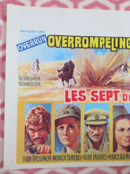 OVERRUN BELGIUM (14"x 21") POSTER IVAN RASSIMOV 1970 Movie posters