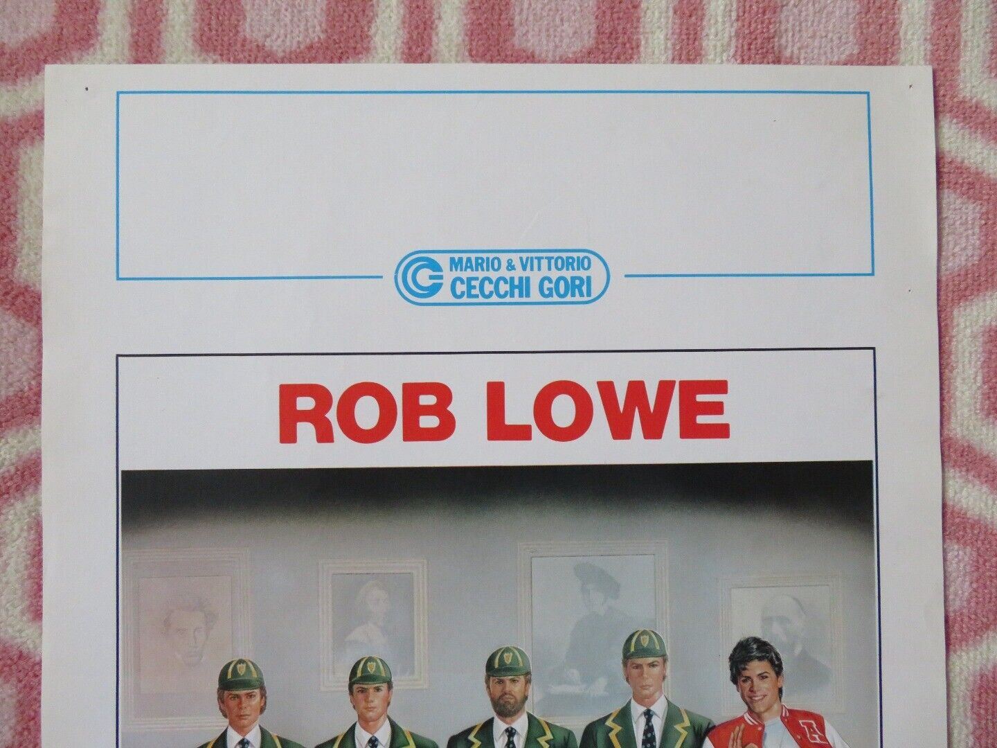 OXFORD UNIVERSITY / OXFORD BLUES ITALIAN LOCANDINA (27.5"x13") POSTER 1988 - Rendezvous Cinema