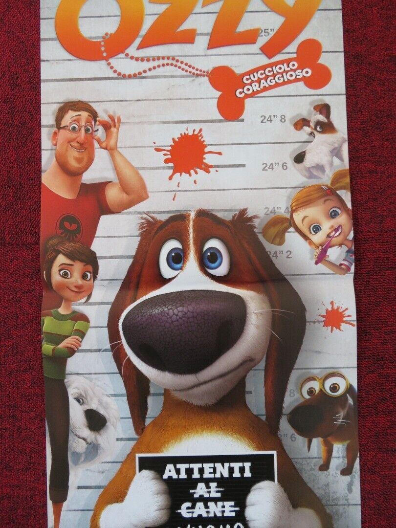 OZZY ITALIAN LOCANDINA (26.5"x12.5") POSTER GUILLERMO ROMERO DANI ROVIRA 2016 Rendezvous Cinema Movie posters