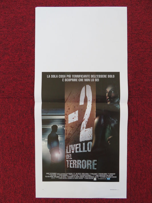 P2 ITALIAN LOCANDINA POSTER WES BENTLEY RACHEL NICHOLS 2007 Rendezvous Cinema Movie posters