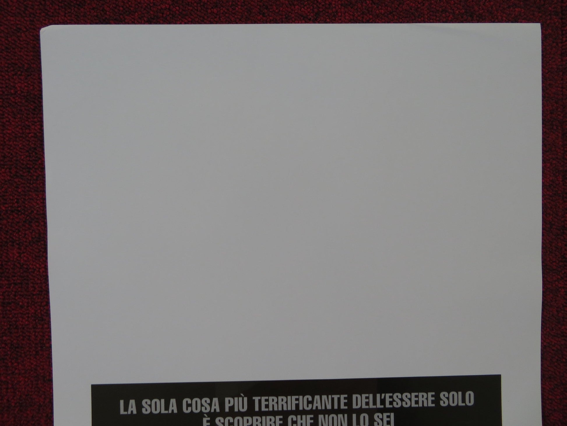 P2 ITALIAN LOCANDINA POSTER WES BENTLEY RACHEL NICHOLS 2007 Rendezvous Cinema Movie posters