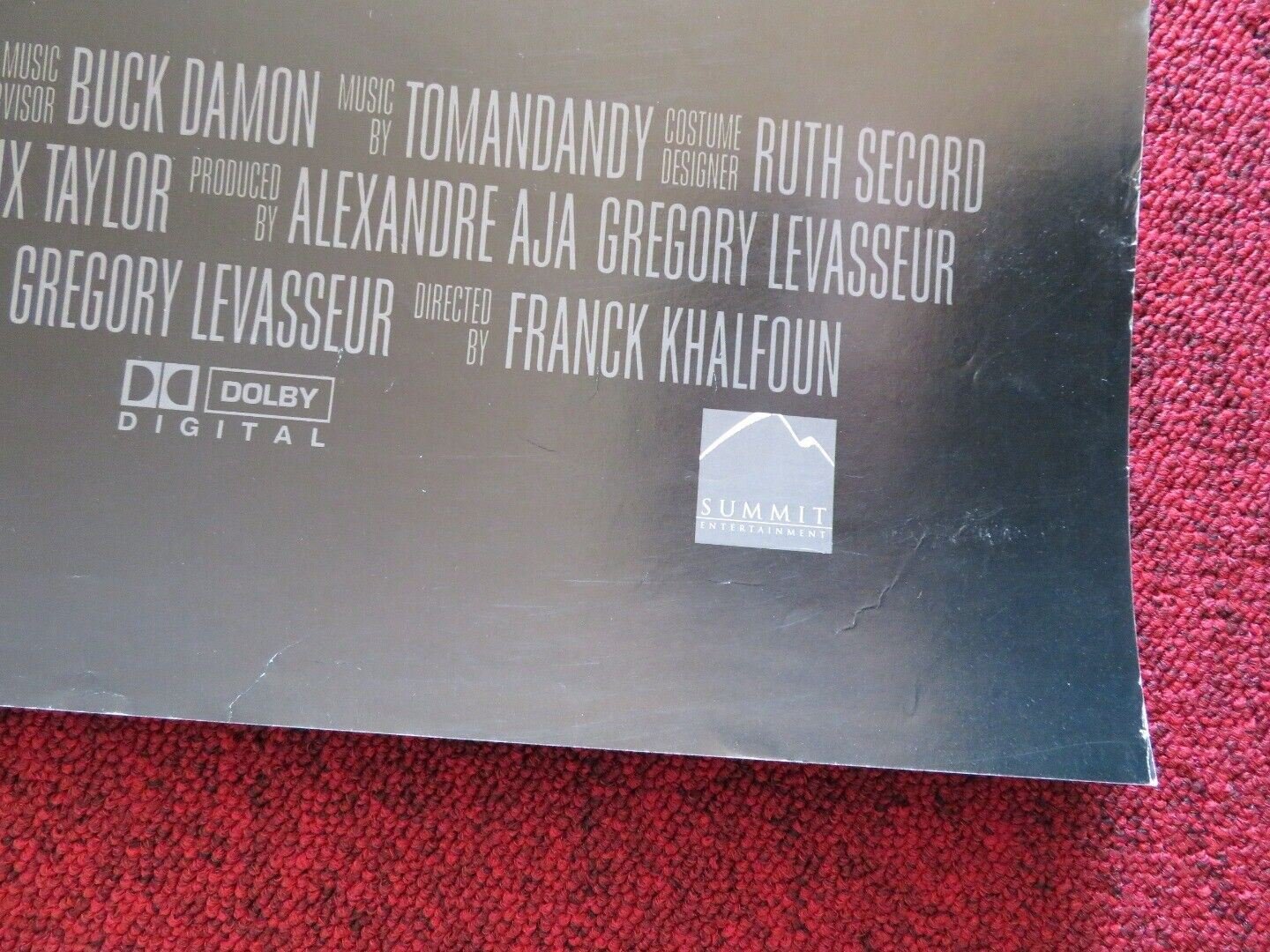 P2 US ONE SHEET ROLLED POSTER WES BENTLEY FRANCK KHALFOUN 2007 Movie posters