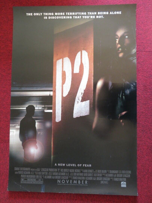 P2 US ONE SHEET ROLLED POSTER WES BENTLEY FRANCK KHALFOUN 2007 Movie posters