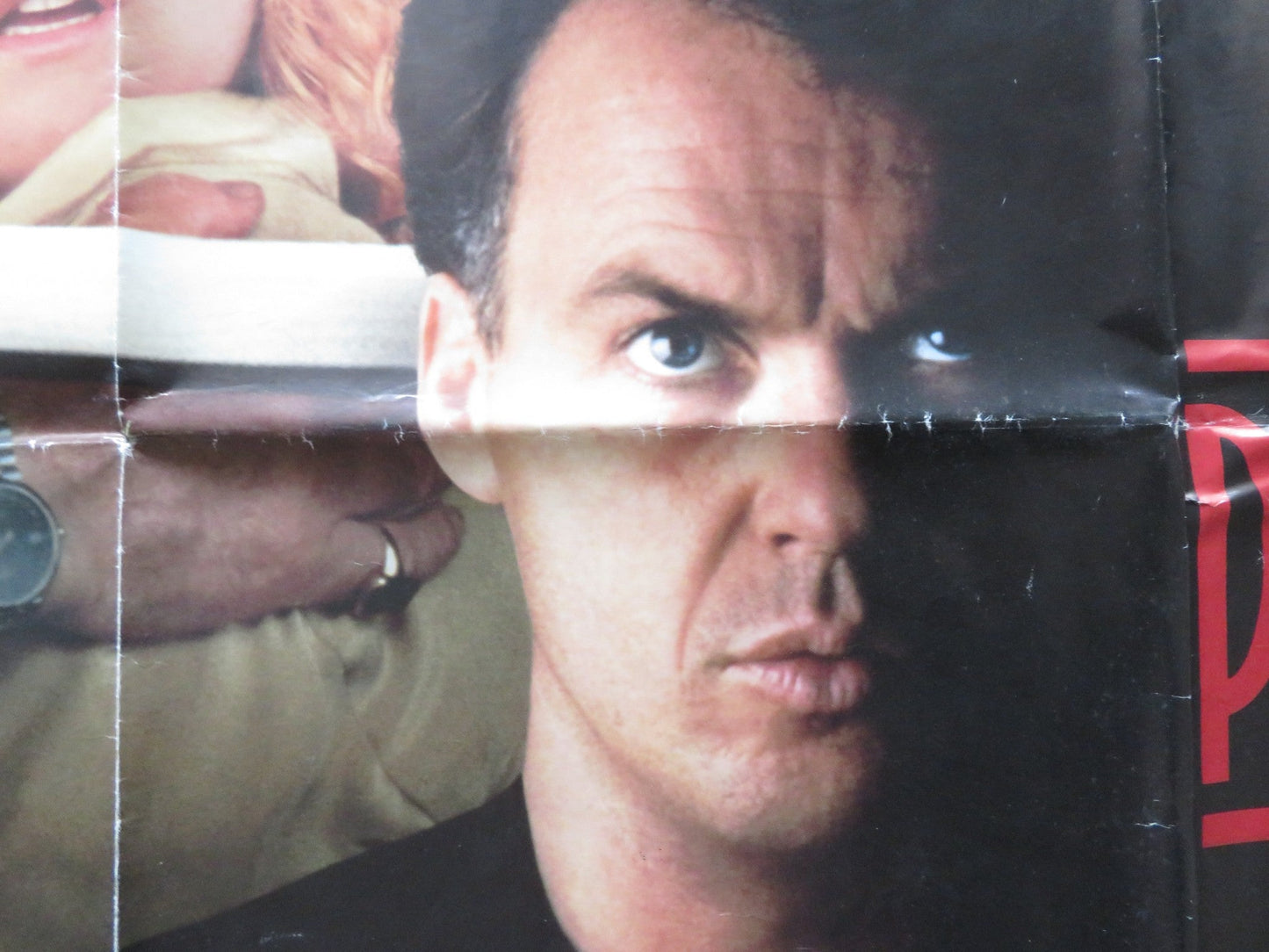 PACIFIC HEIGHTS UK QUAD POSTER FOLDED MELANIE GRIFFITH MICHAEL KEATON 1990 Rendezvous Cinema Movie posters