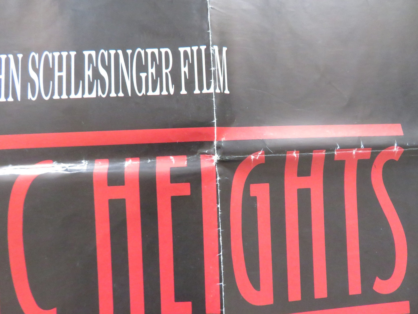 PACIFIC HEIGHTS UK QUAD POSTER FOLDED MELANIE GRIFFITH MICHAEL KEATON 1990 Rendezvous Cinema Movie posters