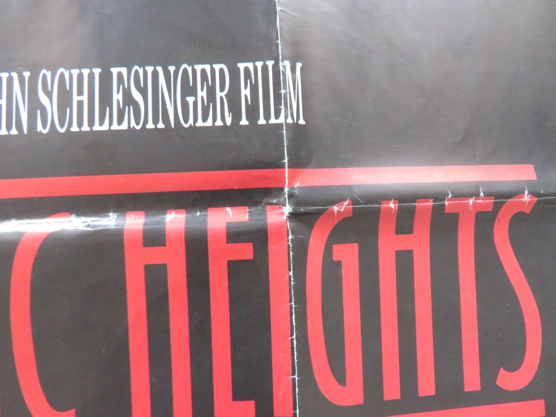 PACIFIC HEIGHTS UK QUAD POSTER FOLDED MELANIE GRIFFITH MICHAEL KEATON 1990 Rendezvous Cinema Movie posters