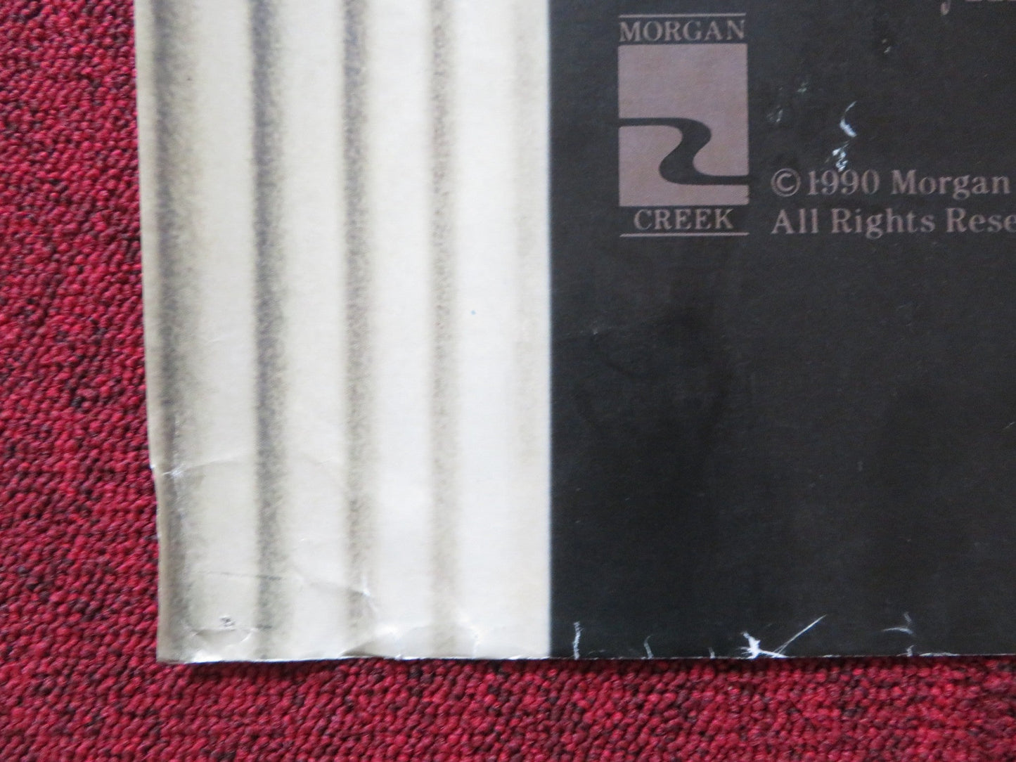 PACIFIC HEIGHTS UK QUAD POSTER FOLDED MELANIE GRIFFITH MICHAEL KEATON 1990 Rendezvous Cinema Movie posters