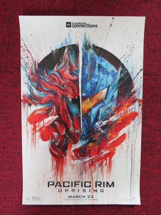 PACIFIC RIM UPRISING U.S MINI (11" X 17") POSTER JOHN BOYEGA SCOTT EASTWOOD - Rendezvous Cinema